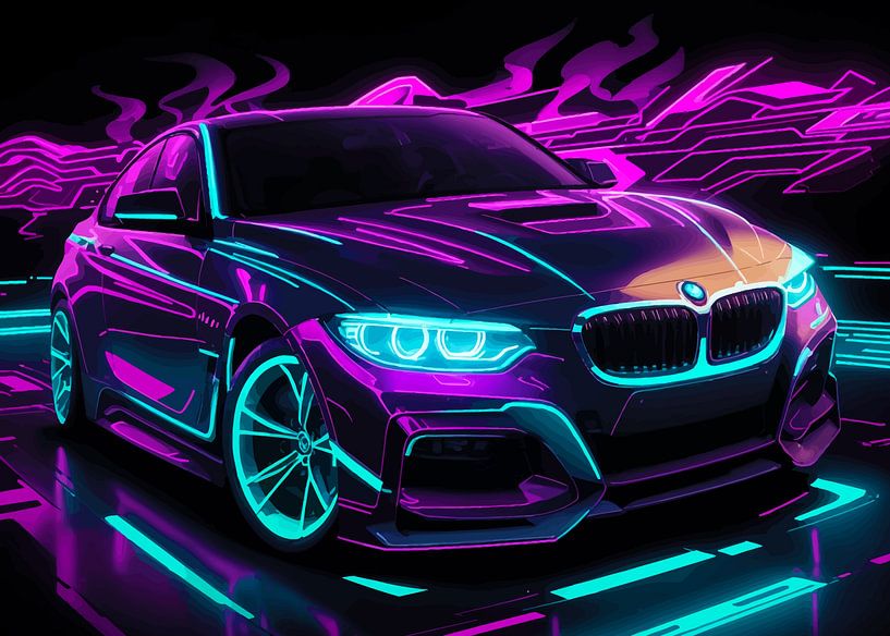 BMW M3 Neon 4 by MIROKKU