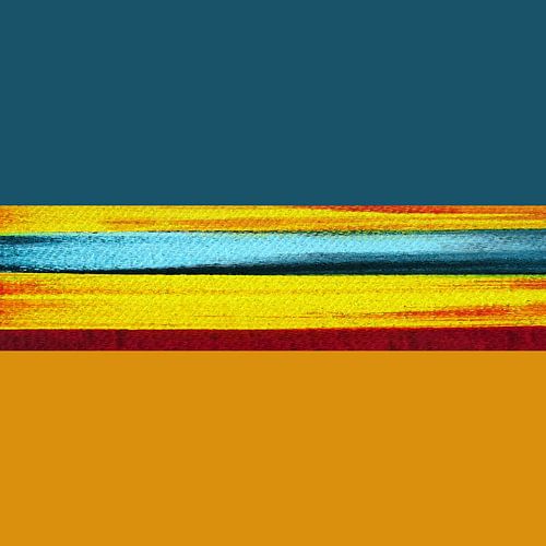 Abstracte kleurvlakken / Krachtlijnen 7