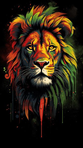 Lion paisible par Dreamweaver Designs