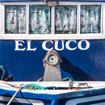 Vissersbootje Fuerteventura- Canarische Eilanden, Spanje