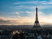 Close-up van de Eiffeltoren in Parijs van Martijn Joosse thumbnail