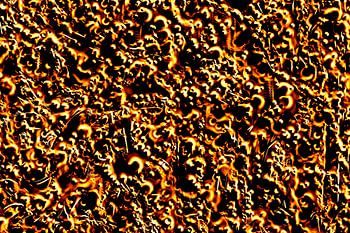 Glowing Sparkle Relief Abstract