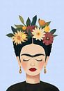 Frida "Light Blue" by Niklas Maximilian thumbnail