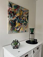 Klantfoto: Improvisatiekloof, Wassily Kandinsky, op canvas