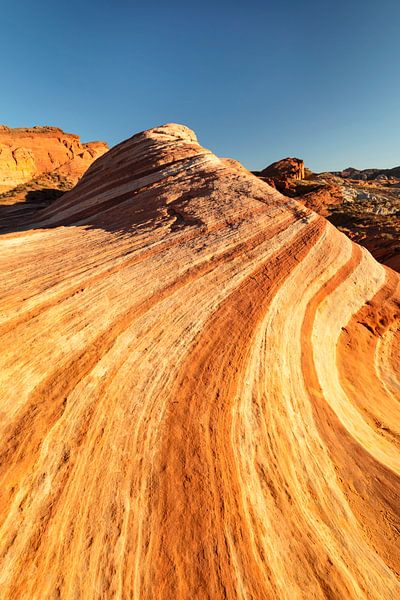 Fire Wave, Valley of Fire State Park, Nevada, USA by Markus Lange