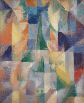 Venster op de stad (1914) van Peter Balan