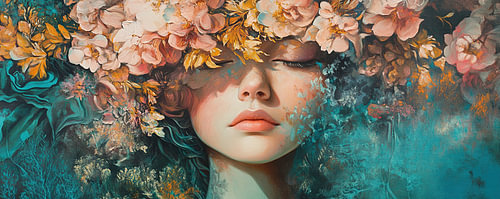 Portrait floral | Slumbering in Blossom