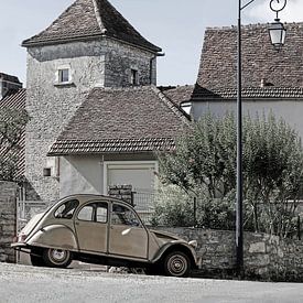 Citroen in Frankrijk 1 van Wybrich Warns