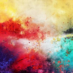Bunt und abstrakt