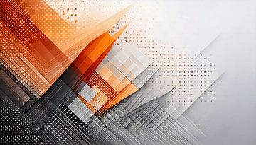 Abstract urban composition by Martine Affre Eisenlohr