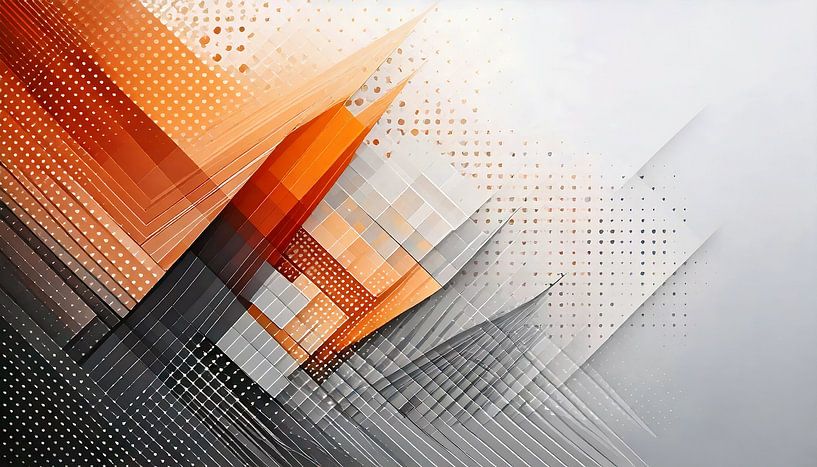 Abstract urban composition by Martine Affre Eisenlohr