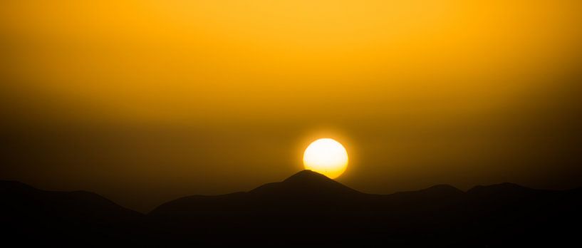 Zonsondergang op Lanzarote von Harrie Muis