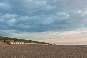 Chalets de plage à Texel sur MdeJong Fotografie