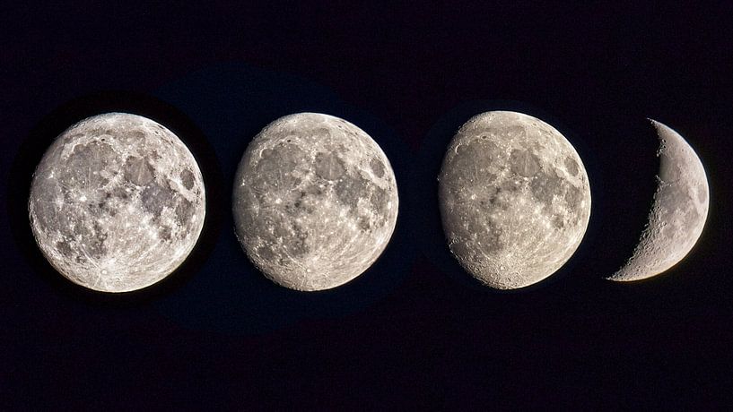 Lunar phases by Rob Boon