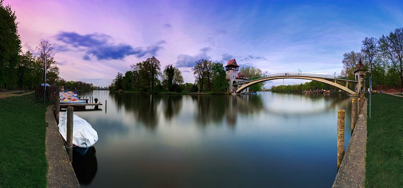 Berlin- Island of youth sunset by Frank Herrmann