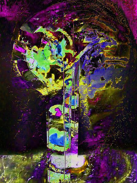 Cosmos abstrait par Gabi Hampe