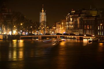Amsterdam at night van Jeroen Harmsen