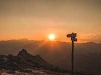 Sunset in the Brenta Dolomites