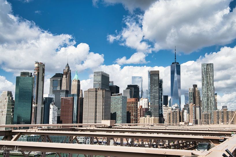 Manhattan Skyline von Ahma NJAI