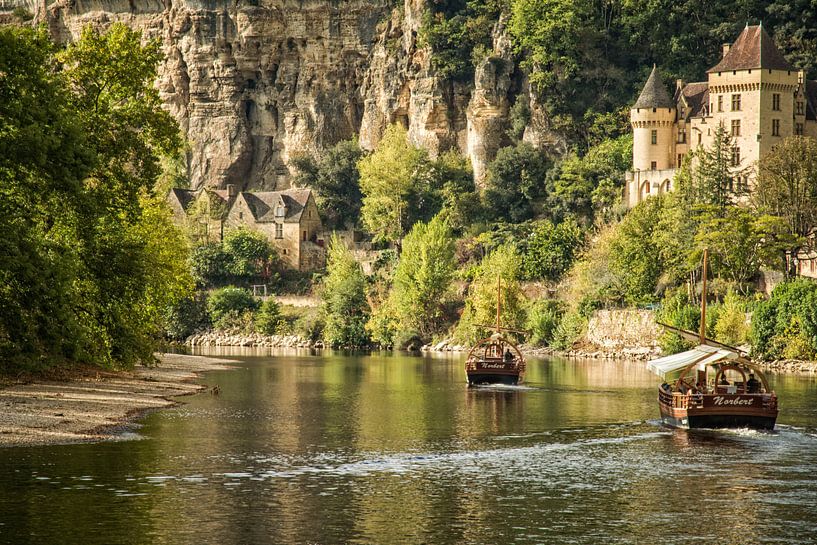 La Roque Gageac von Frans Scherpenisse