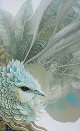 Portrait of a bird by Nicolette Vermeulen