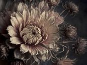 Growing Old in Grace - modern fantasy flower still life by FRESH Fine Art thumbnail