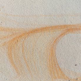 Abstract texture of the erosion layers of an Australian rock by Jiri Viehmann