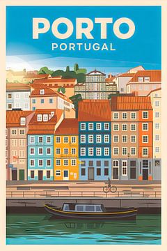 Porto, Portugal van Poster Art Shop