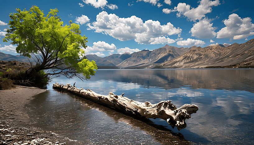 Rivage serein à Twin Lakes par Artistic