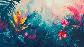 Tropical Garden by Angel Estevez
