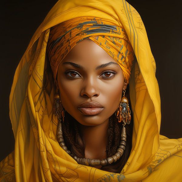 Afrikanische Frau 09 von Ellen Reografie