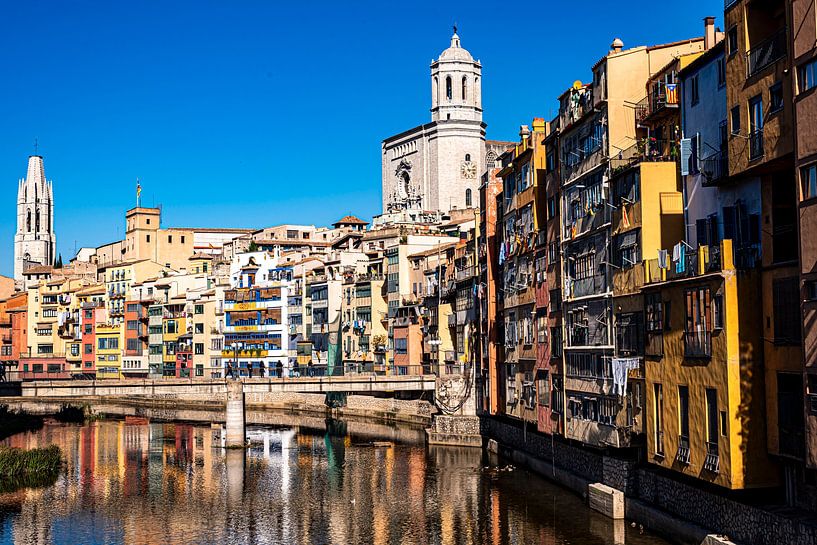 Girona in Katalonien Spanien von Dieter Walther