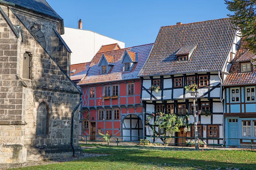 Quedlinburg - Neustadt kerkhof van t.ART