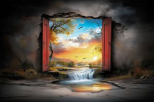 Derrière la porte