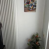 Klantfoto: The Time van Gena Theheartofart, op canvas