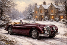 Un voyage à travers l'histoire – Jaguar XK140 – 1954