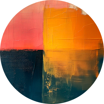 Composition with Brush Strokes van Harry Hadders Design