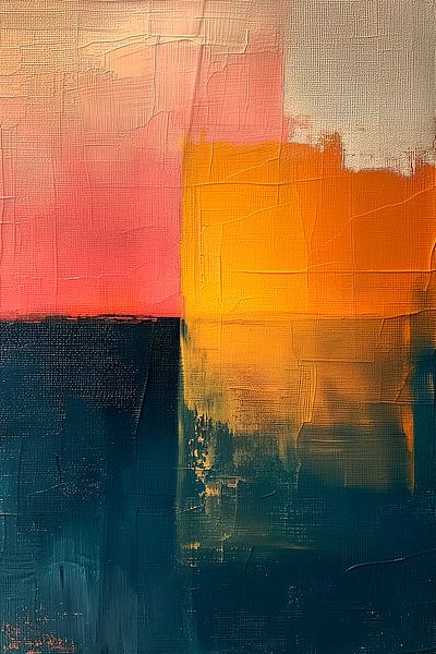 Composition of Brush Strokes by Harry Hadders