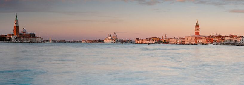 Morgenstimmung in Venedig Panorama von Andreas Müller