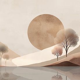 Gespiegelte Stille von Bianca ter Riet