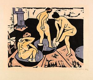 Max Pechstein, Nageurs XI, 1911