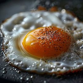 Oeuf au plat sur Poster Art Shop