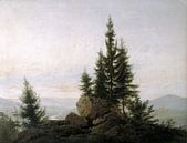 Caspar David Friedrich. Landscape by 1000 Schilderijen thumbnail