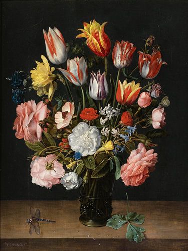 Jacob van Walscapelle, Stilleven met Bloemen