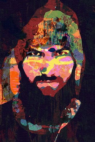 Baarden zijn sexy - man met baard, snor en muts