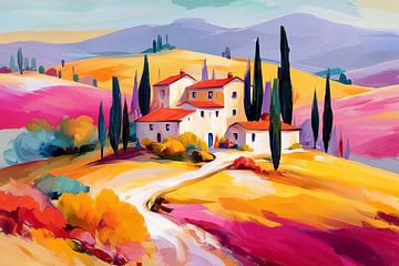 Cypress Road to Paradise no.1 van Studio BB