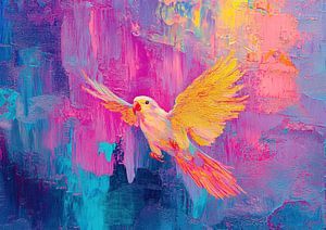 Sommer Bunter Vogel