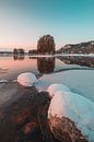 Sweden river in winter by Andy Troy thumbnail