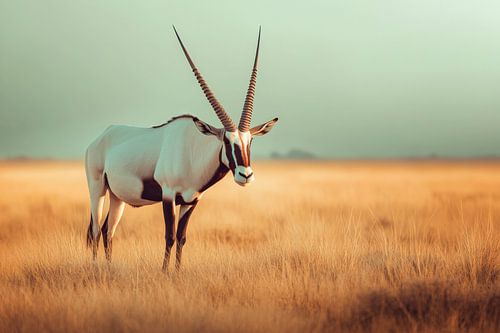 Oryx op de savanne