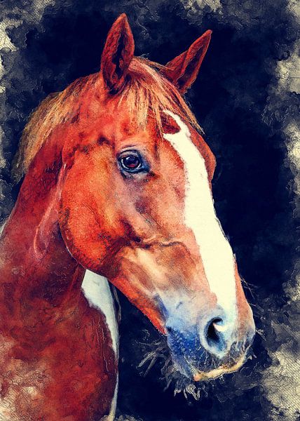 horse animal art #horse by JBJart Justyna Jaszke